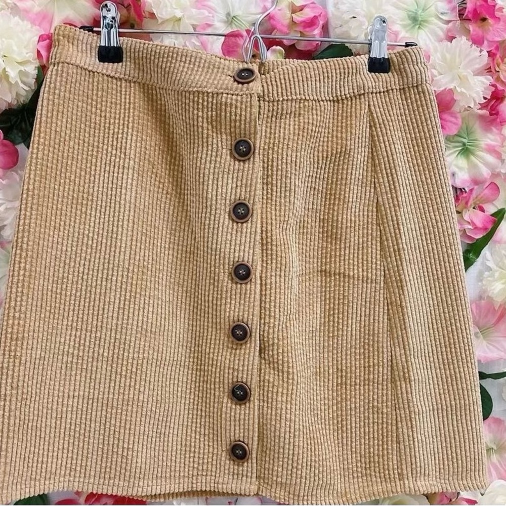 Brown Mini Skirt